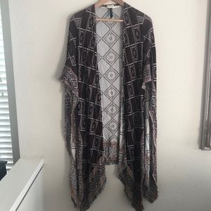 Ecoté Ruana Boho Wrap